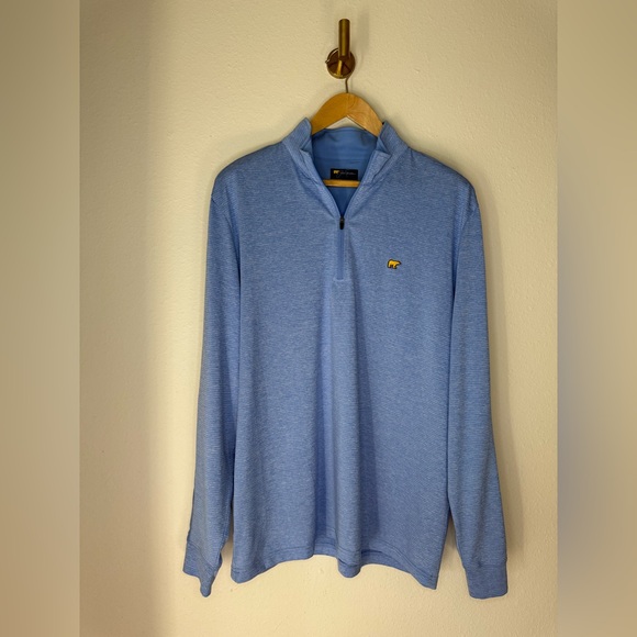 Jack Nicklaus 1/4 Zip Light Blue Pullover size L - Picture 1 of 4